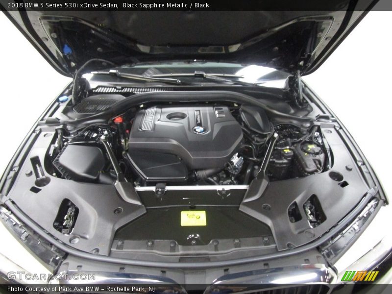 Black Sapphire Metallic / Black 2018 BMW 5 Series 530i xDrive Sedan
