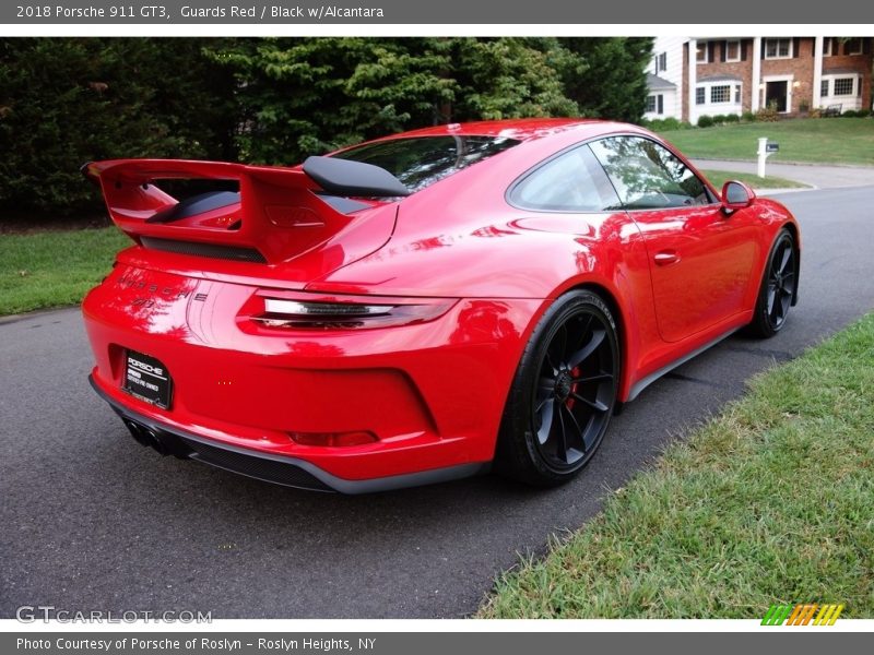 Guards Red / Black w/Alcantara 2018 Porsche 911 GT3