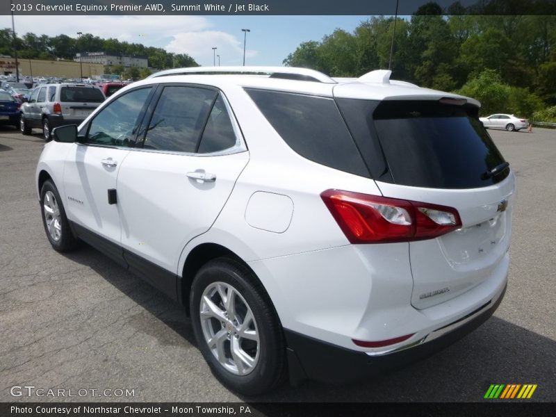 Summit White / Jet Black 2019 Chevrolet Equinox Premier AWD