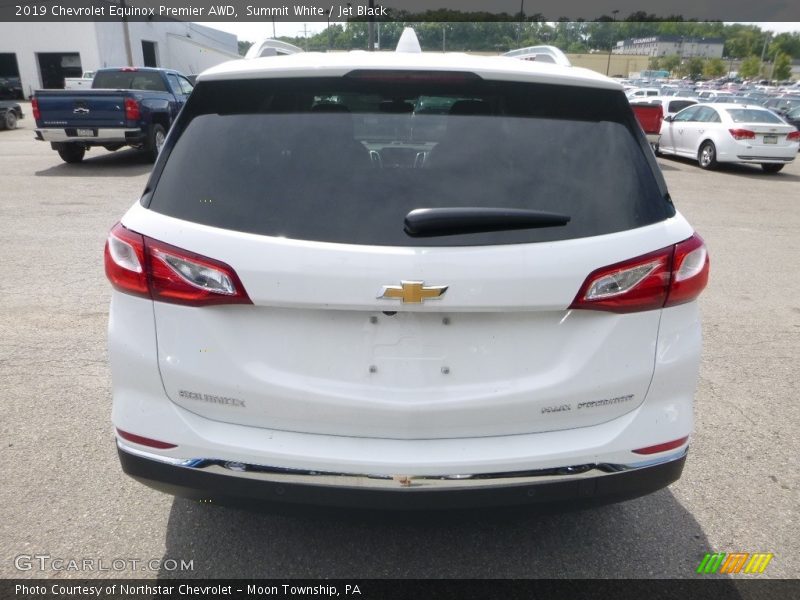 Summit White / Jet Black 2019 Chevrolet Equinox Premier AWD