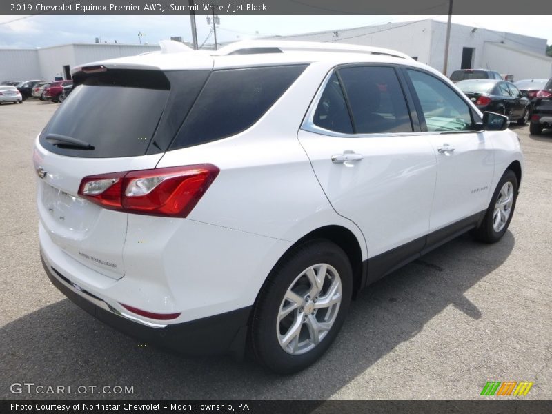 Summit White / Jet Black 2019 Chevrolet Equinox Premier AWD