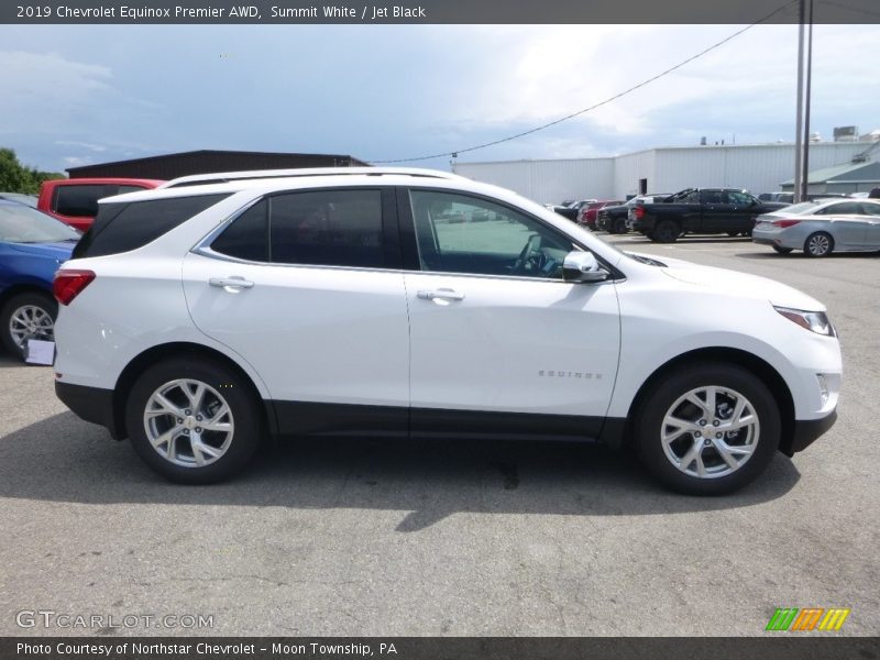 Summit White / Jet Black 2019 Chevrolet Equinox Premier AWD
