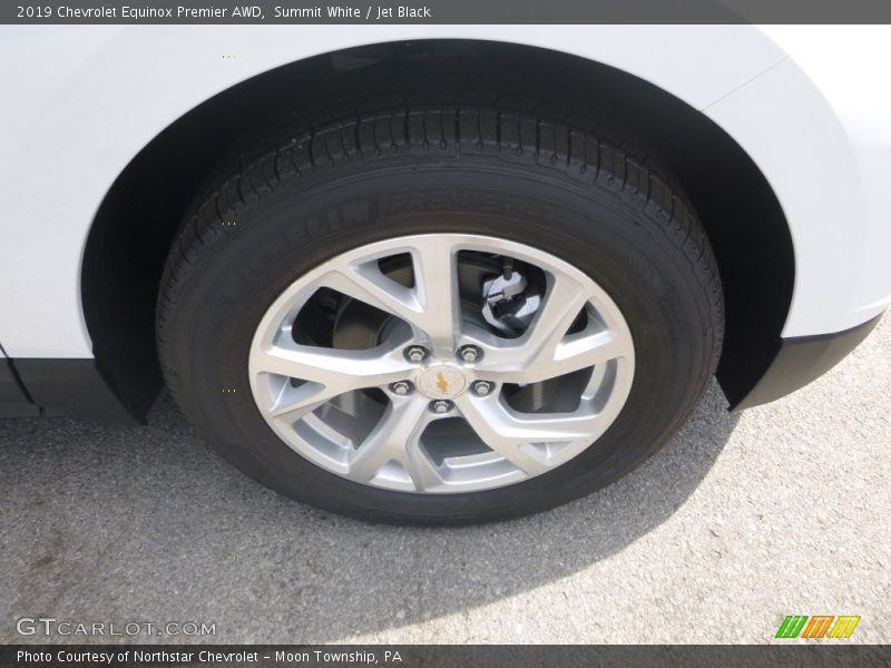 Summit White / Jet Black 2019 Chevrolet Equinox Premier AWD