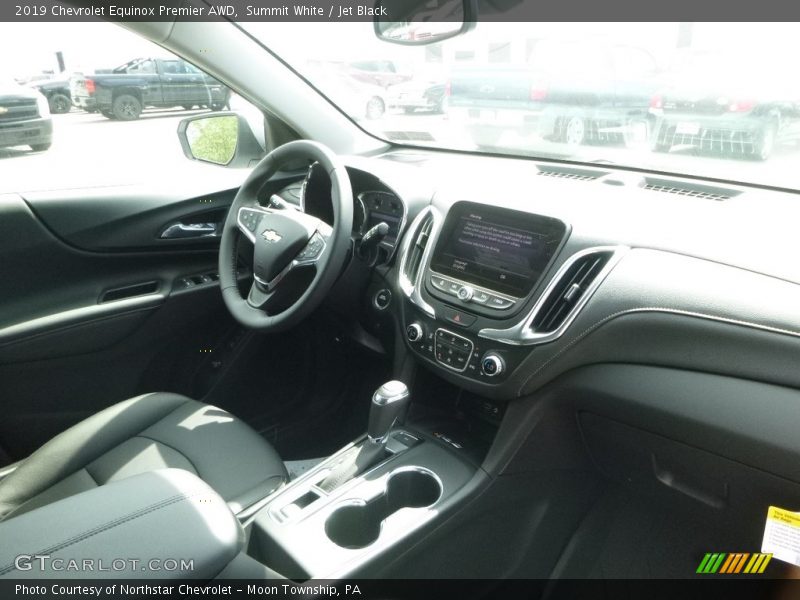 Summit White / Jet Black 2019 Chevrolet Equinox Premier AWD