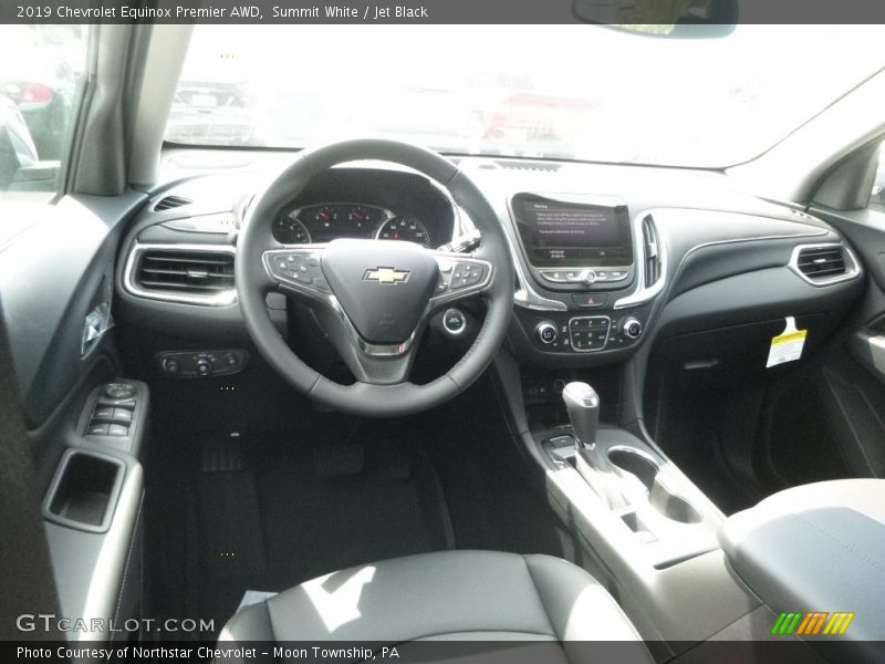 Summit White / Jet Black 2019 Chevrolet Equinox Premier AWD