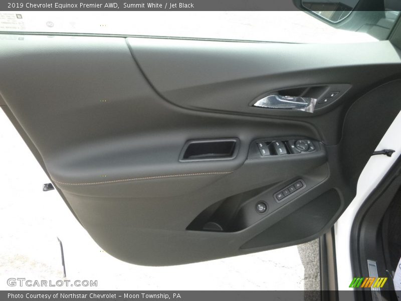 Summit White / Jet Black 2019 Chevrolet Equinox Premier AWD