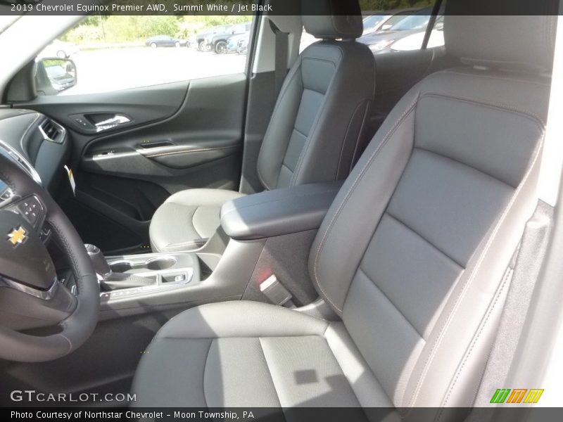 Summit White / Jet Black 2019 Chevrolet Equinox Premier AWD