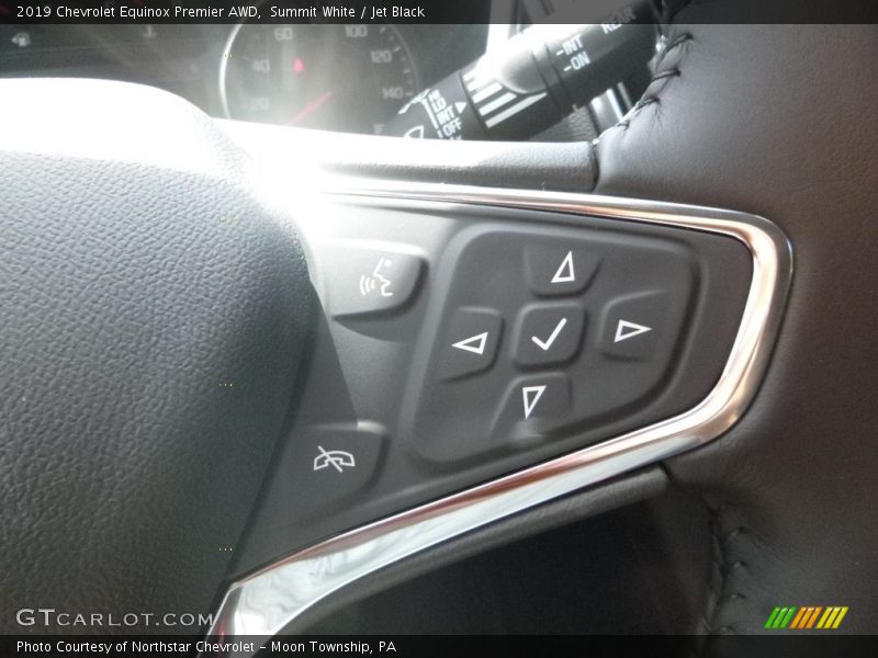 Summit White / Jet Black 2019 Chevrolet Equinox Premier AWD