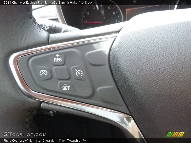 Summit White / Jet Black 2019 Chevrolet Equinox Premier AWD