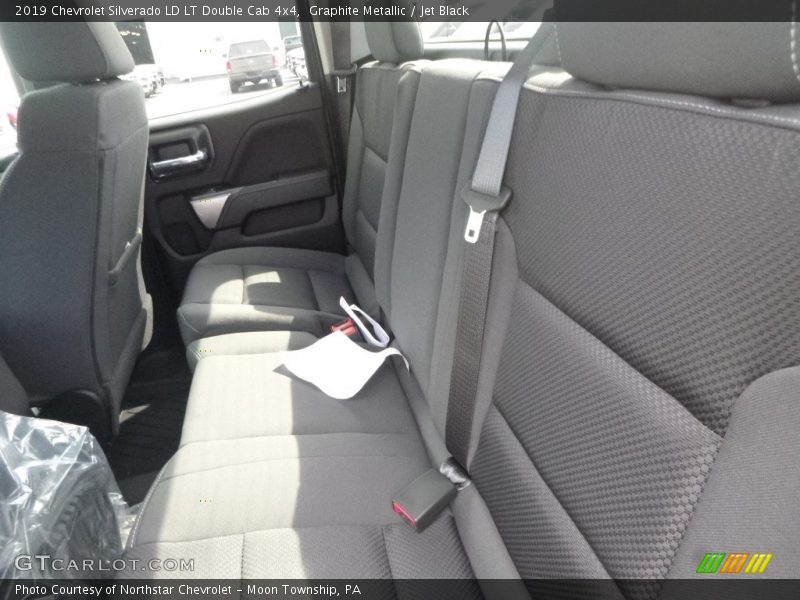 Graphite Metallic / Jet Black 2019 Chevrolet Silverado LD LT Double Cab 4x4