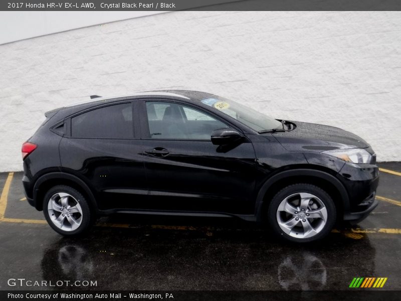 Crystal Black Pearl / Black 2017 Honda HR-V EX-L AWD