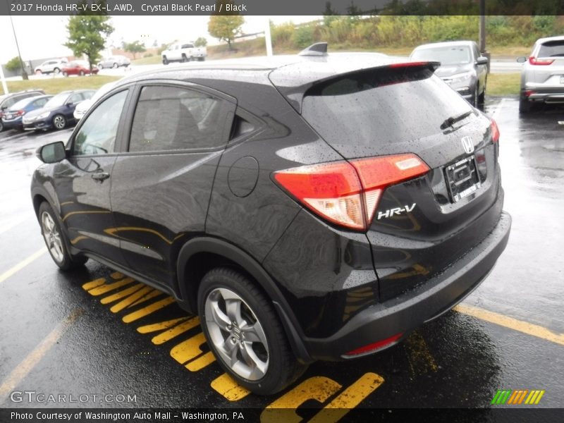 Crystal Black Pearl / Black 2017 Honda HR-V EX-L AWD