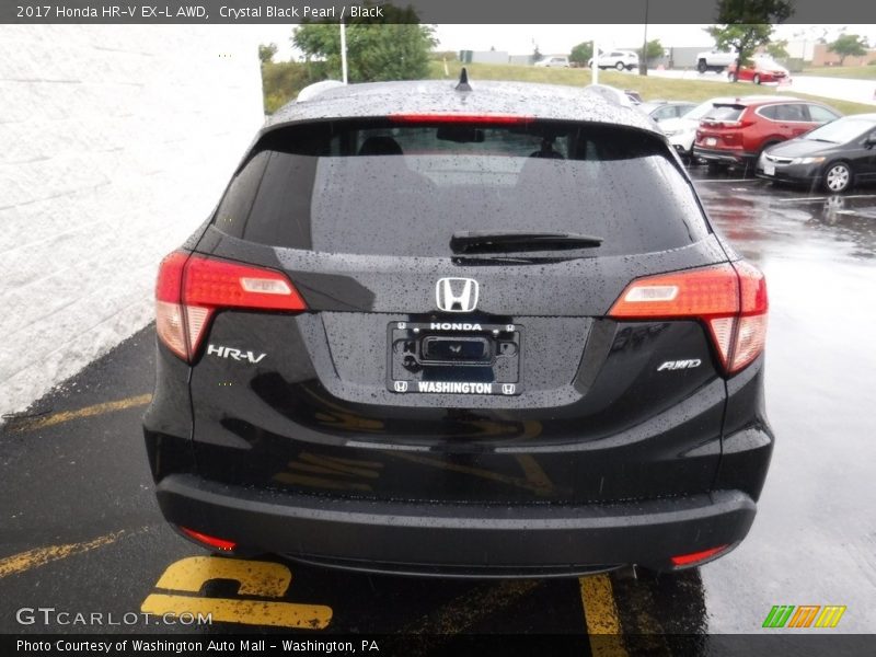 Crystal Black Pearl / Black 2017 Honda HR-V EX-L AWD