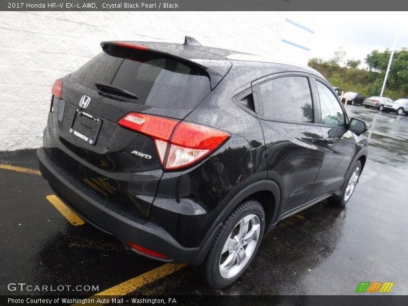 Crystal Black Pearl / Black 2017 Honda HR-V EX-L AWD