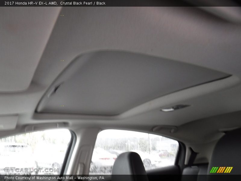 Crystal Black Pearl / Black 2017 Honda HR-V EX-L AWD