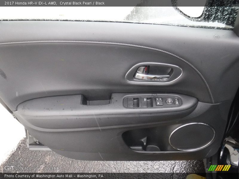 Crystal Black Pearl / Black 2017 Honda HR-V EX-L AWD