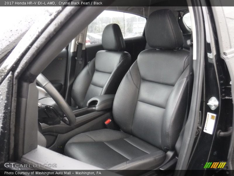 Crystal Black Pearl / Black 2017 Honda HR-V EX-L AWD