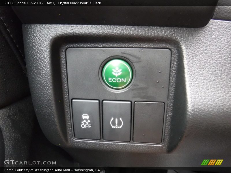 Crystal Black Pearl / Black 2017 Honda HR-V EX-L AWD