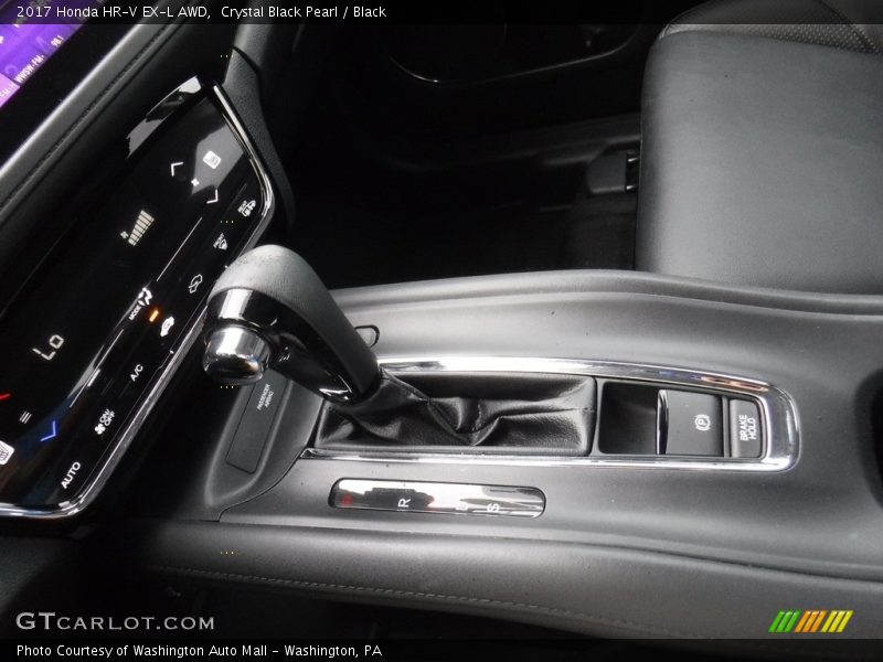 Crystal Black Pearl / Black 2017 Honda HR-V EX-L AWD