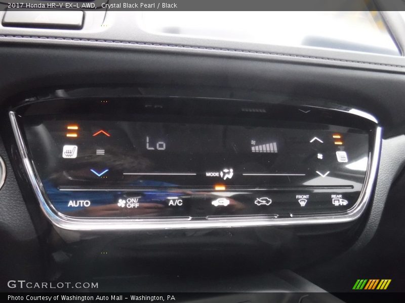 Crystal Black Pearl / Black 2017 Honda HR-V EX-L AWD