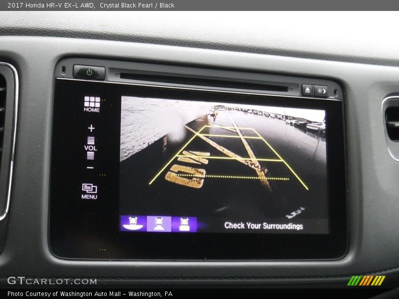 Crystal Black Pearl / Black 2017 Honda HR-V EX-L AWD