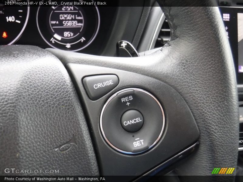 Crystal Black Pearl / Black 2017 Honda HR-V EX-L AWD