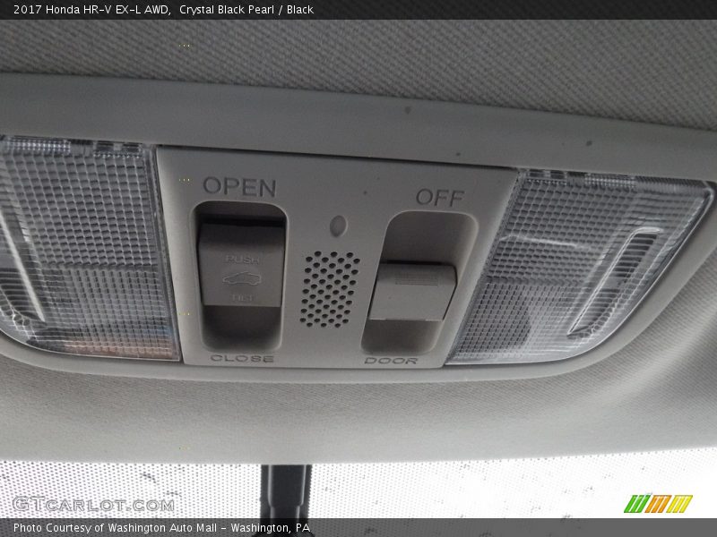 Crystal Black Pearl / Black 2017 Honda HR-V EX-L AWD