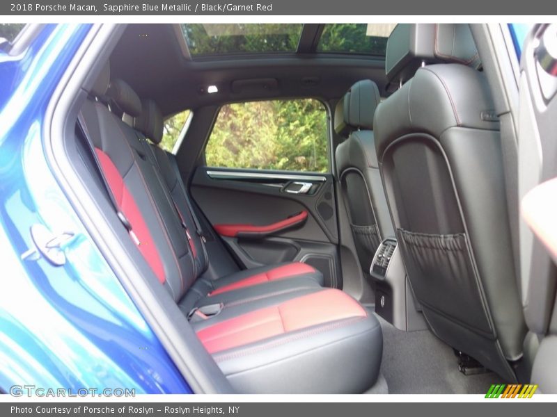 Rear Seat of 2018 Macan 
