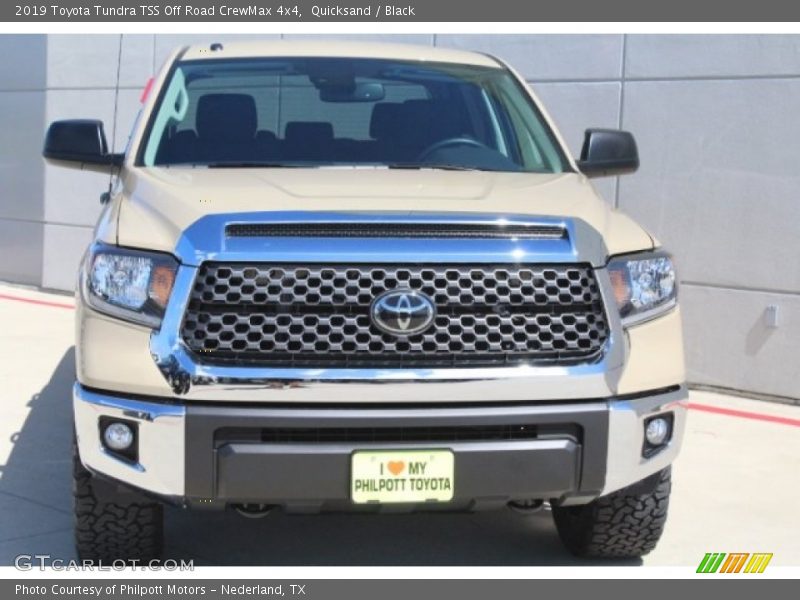 Quicksand / Black 2019 Toyota Tundra TSS Off Road CrewMax 4x4