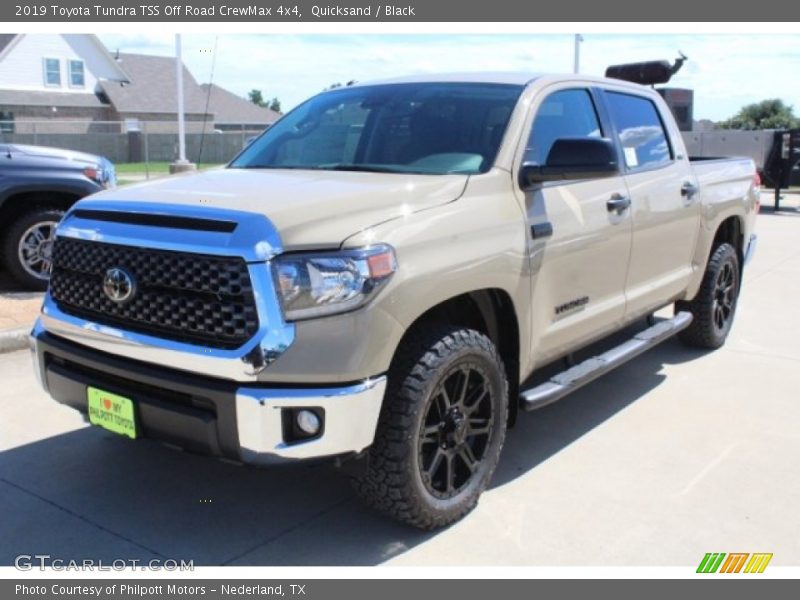Quicksand / Black 2019 Toyota Tundra TSS Off Road CrewMax 4x4
