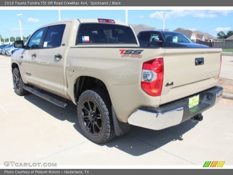 Quicksand / Black 2019 Toyota Tundra TSS Off Road CrewMax 4x4