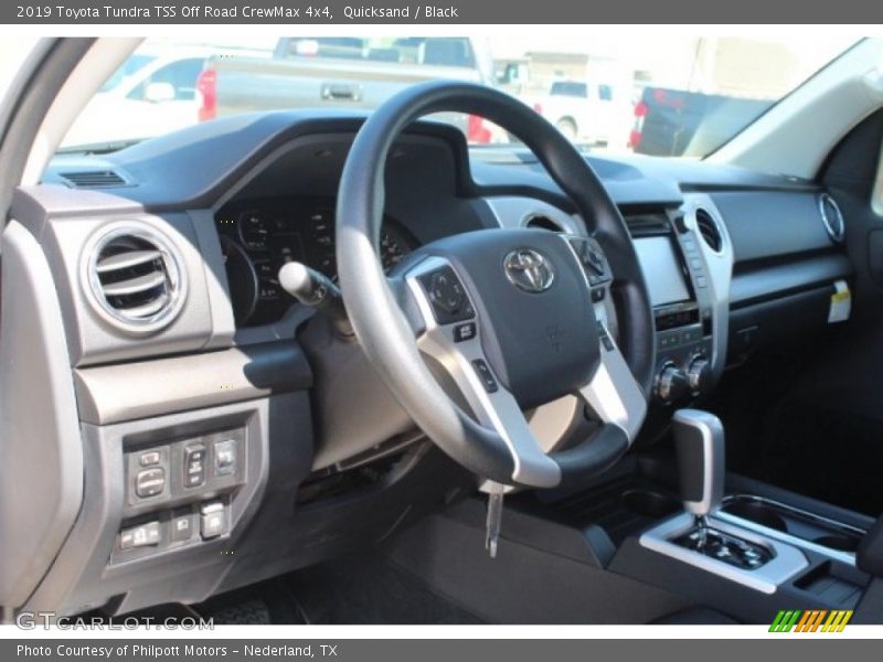 Quicksand / Black 2019 Toyota Tundra TSS Off Road CrewMax 4x4