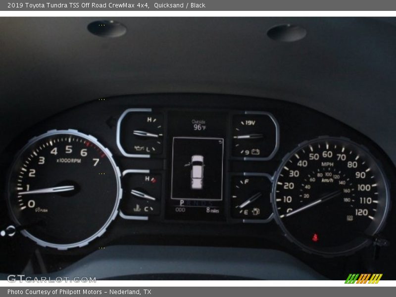 Quicksand / Black 2019 Toyota Tundra TSS Off Road CrewMax 4x4