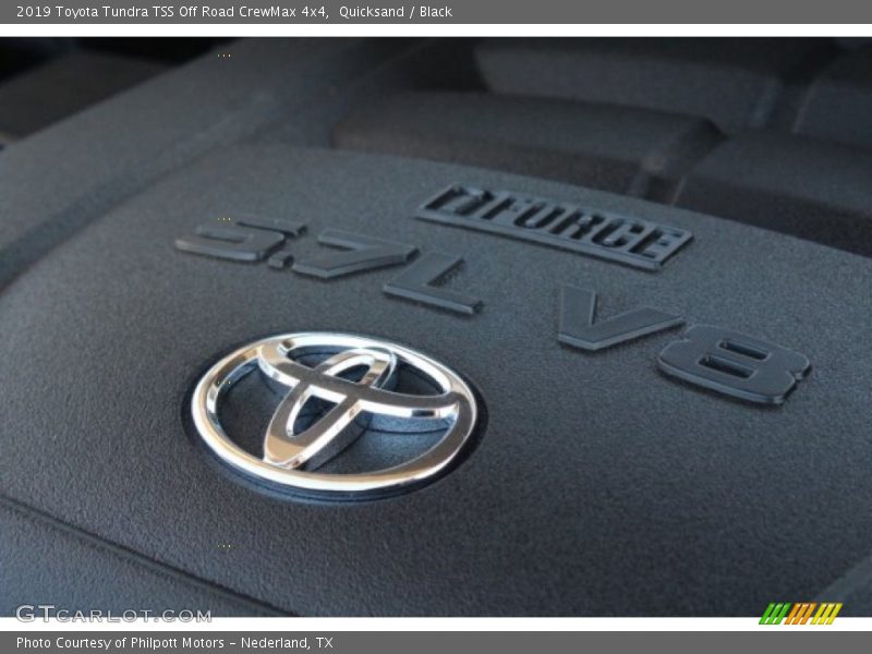 Quicksand / Black 2019 Toyota Tundra TSS Off Road CrewMax 4x4