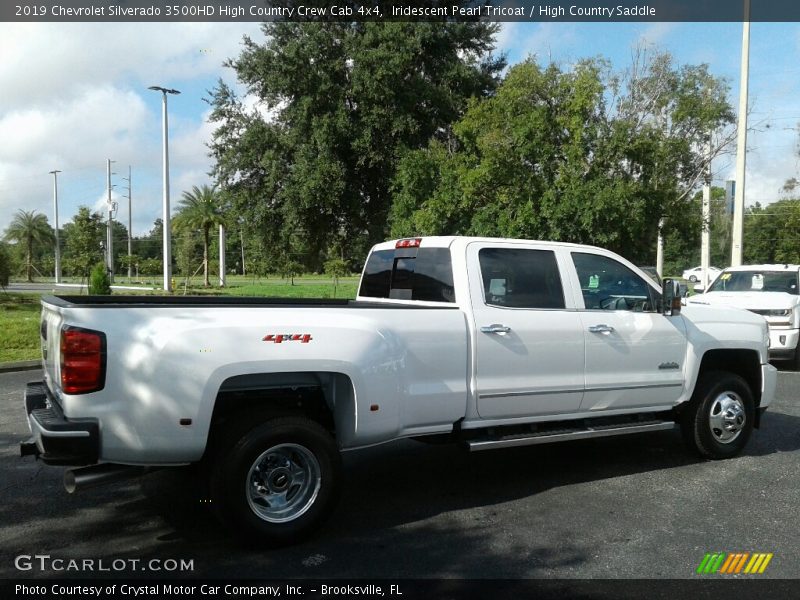 Iridescent Pearl Tricoat / High Country Saddle 2019 Chevrolet Silverado 3500HD High Country Crew Cab 4x4