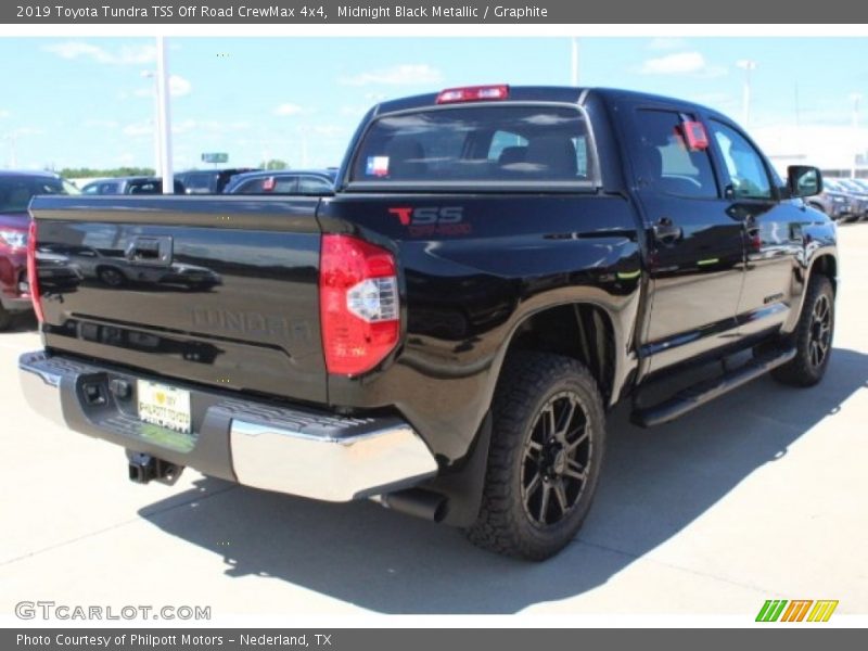 Midnight Black Metallic / Graphite 2019 Toyota Tundra TSS Off Road CrewMax 4x4