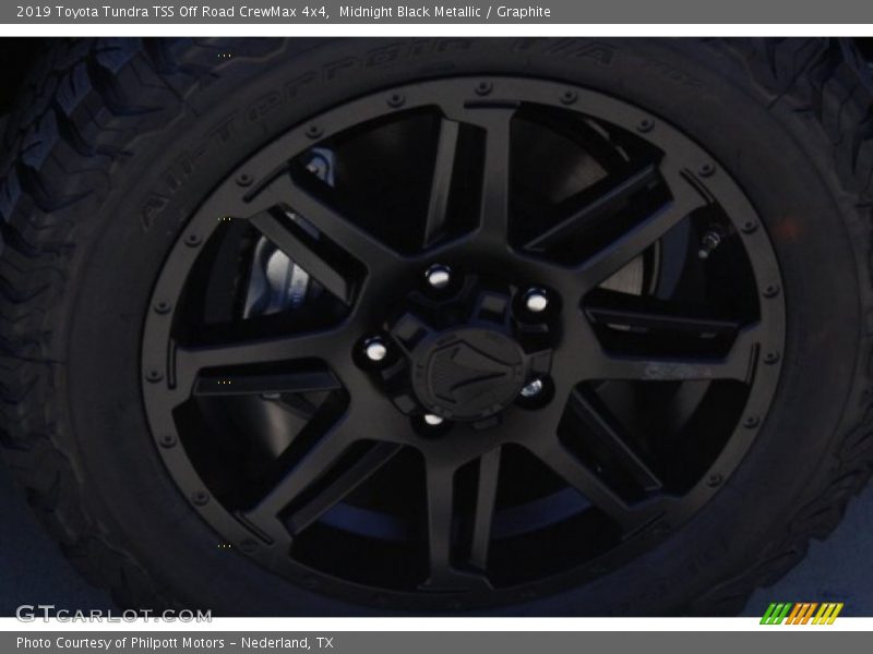 Midnight Black Metallic / Graphite 2019 Toyota Tundra TSS Off Road CrewMax 4x4