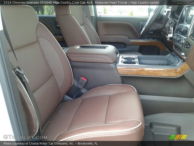 Front Seat of 2019 Silverado 3500HD High Country Crew Cab 4x4