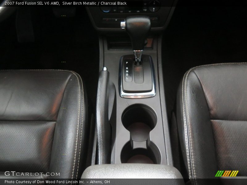 Silver Birch Metallic / Charcoal Black 2007 Ford Fusion SEL V6 AWD