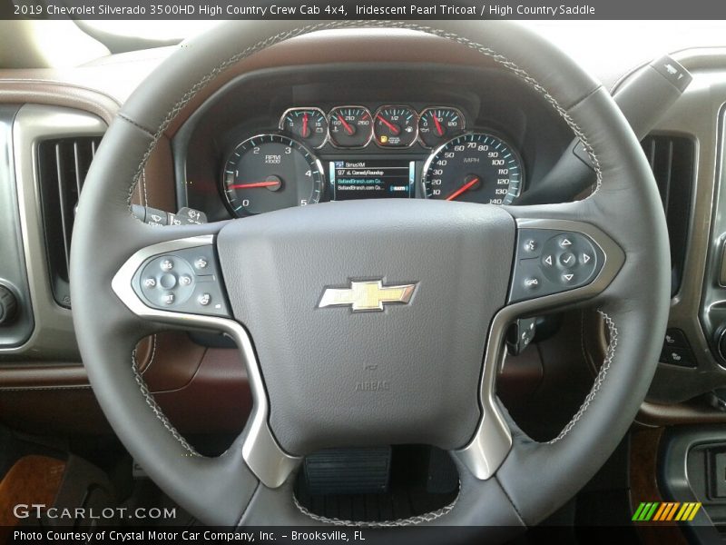  2019 Silverado 3500HD High Country Crew Cab 4x4 Steering Wheel