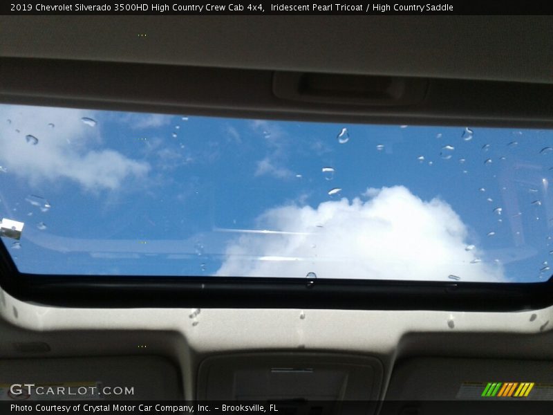 Iridescent Pearl Tricoat / High Country Saddle 2019 Chevrolet Silverado 3500HD High Country Crew Cab 4x4