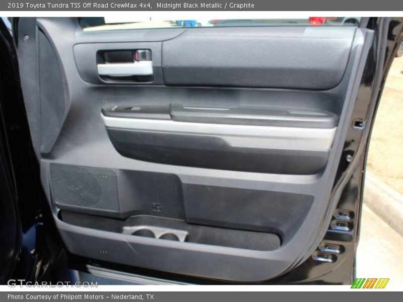Midnight Black Metallic / Graphite 2019 Toyota Tundra TSS Off Road CrewMax 4x4