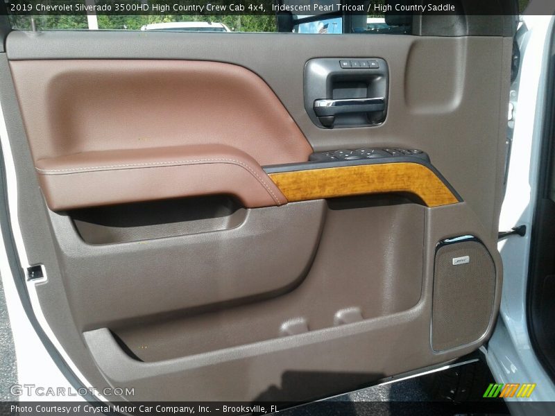 Door Panel of 2019 Silverado 3500HD High Country Crew Cab 4x4