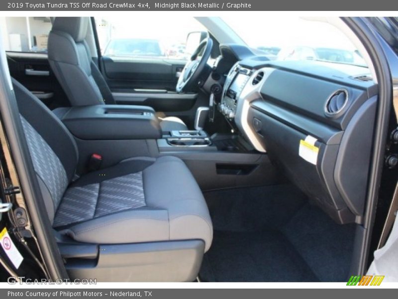 Midnight Black Metallic / Graphite 2019 Toyota Tundra TSS Off Road CrewMax 4x4