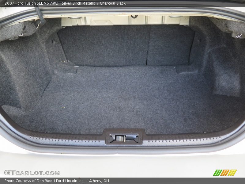 Silver Birch Metallic / Charcoal Black 2007 Ford Fusion SEL V6 AWD