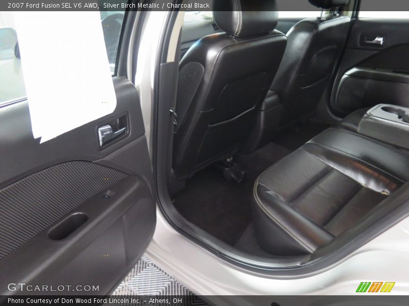 Silver Birch Metallic / Charcoal Black 2007 Ford Fusion SEL V6 AWD