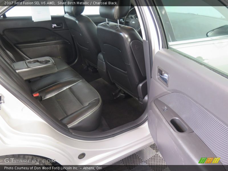 Silver Birch Metallic / Charcoal Black 2007 Ford Fusion SEL V6 AWD