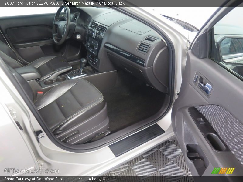 Silver Birch Metallic / Charcoal Black 2007 Ford Fusion SEL V6 AWD