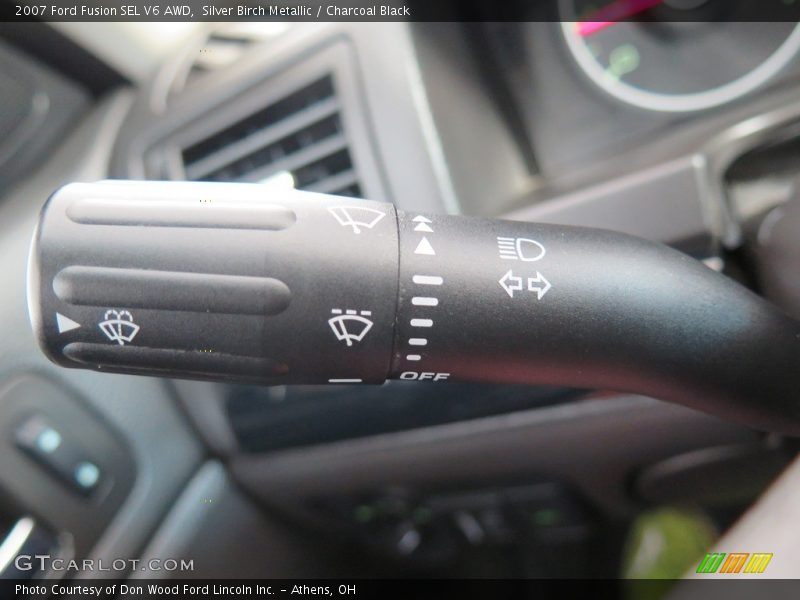 Silver Birch Metallic / Charcoal Black 2007 Ford Fusion SEL V6 AWD