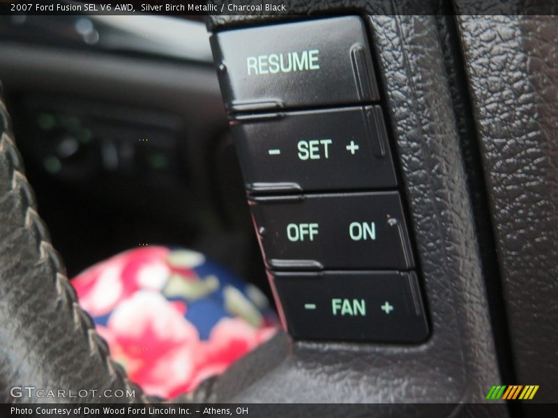 Silver Birch Metallic / Charcoal Black 2007 Ford Fusion SEL V6 AWD